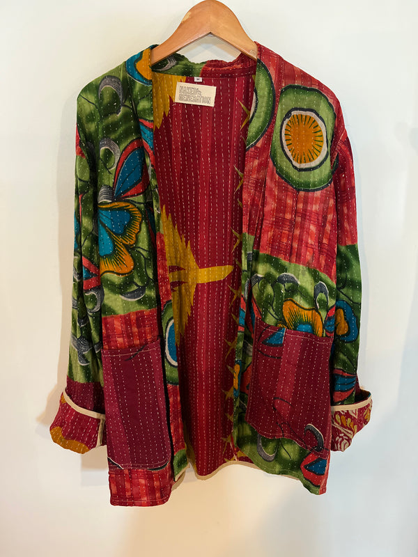 Kantha short robe -  medium