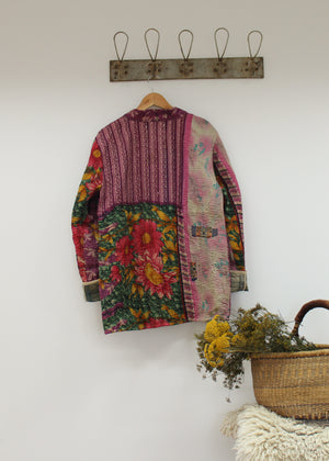 Kantha short robe - medium