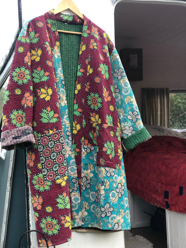Kantha long robe -  x x large