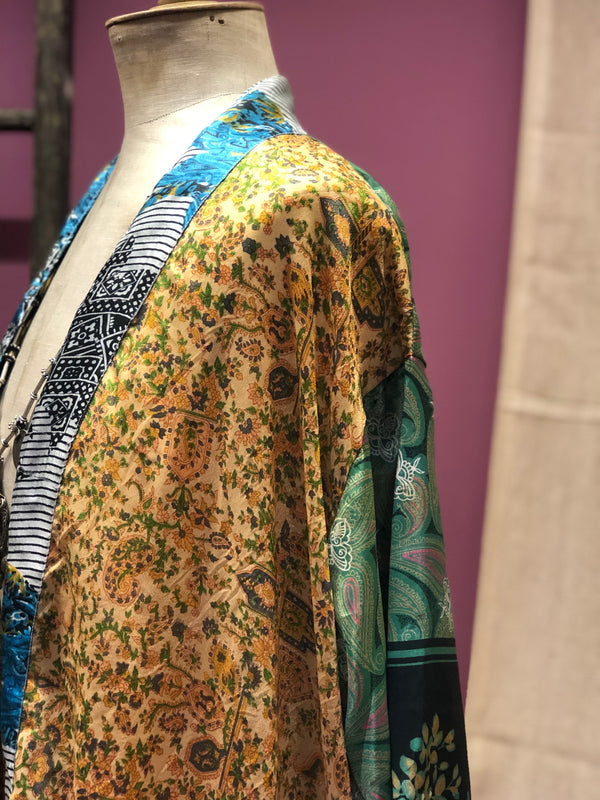 Vintage sari kimono