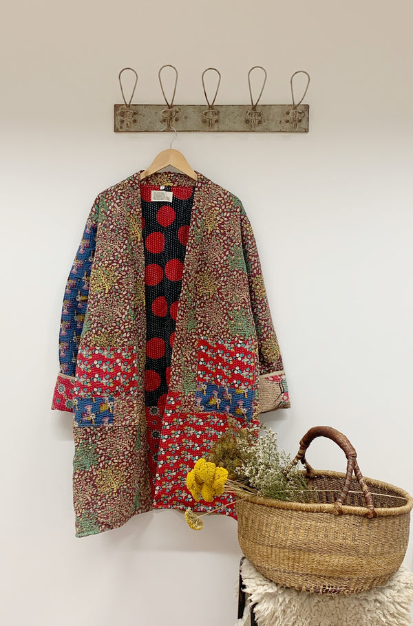 Kantha long robe -  X LARGE