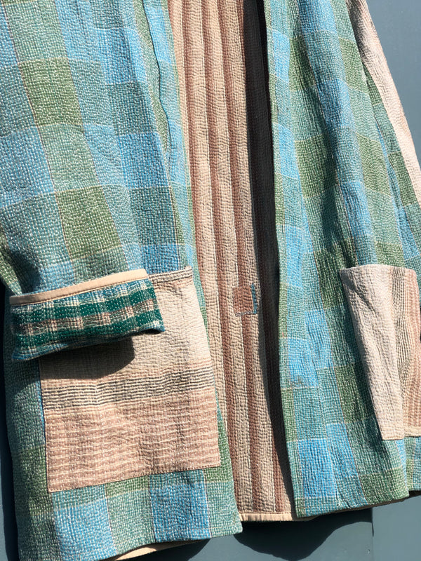 Kantha short robe -  medium