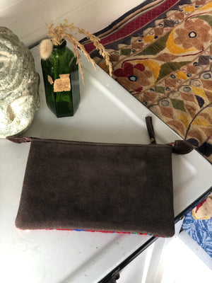 Indian embroidered clutch/pouch bag