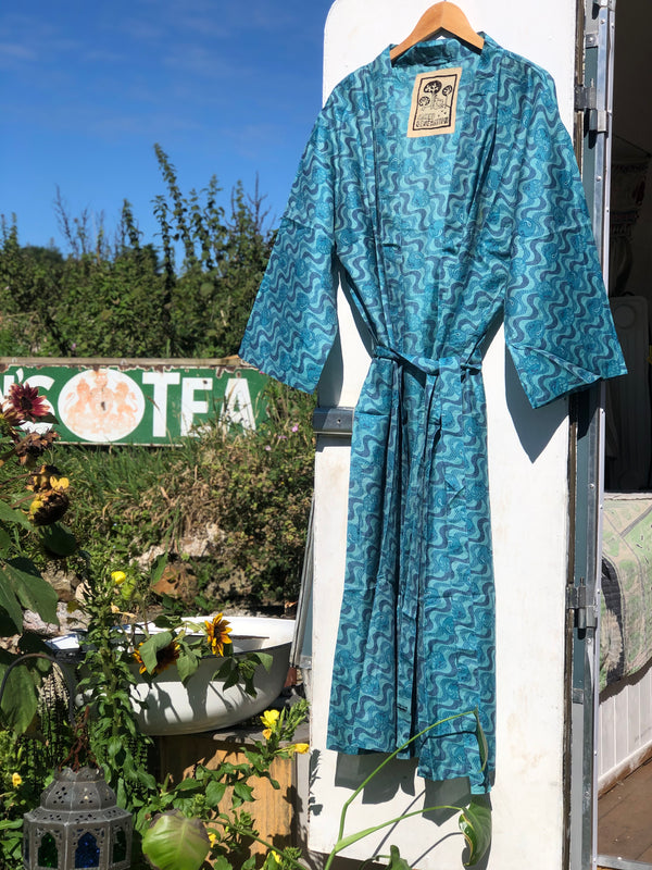 Vintage sari kimono