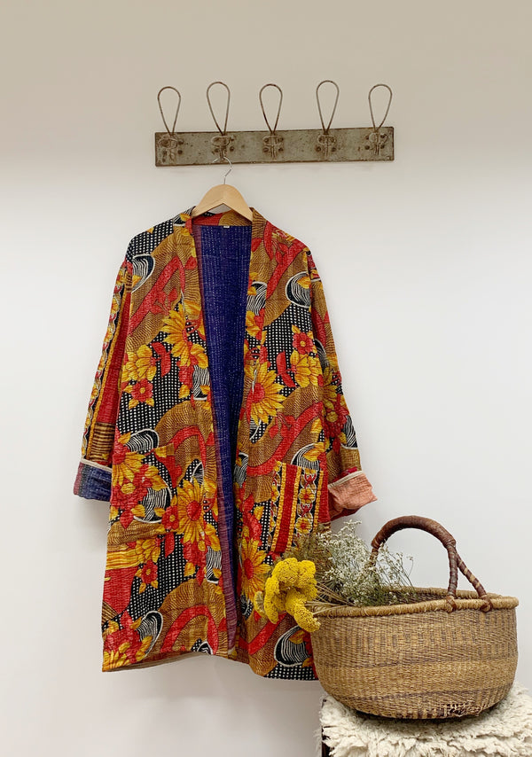 Kantha long robe - X X LARGE