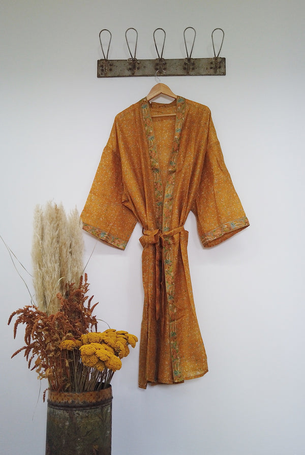Vintage sari kimono