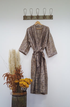 Vintage sari kimono