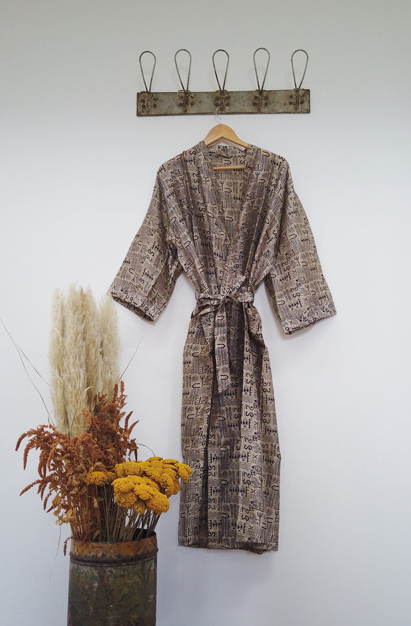Vintage sari kimono