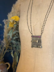 Vintage Indian charm necklace