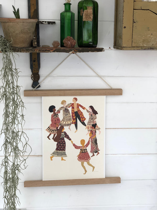 Limited Edition fundraising ‘Sisterhood’ print by Sara Thielker