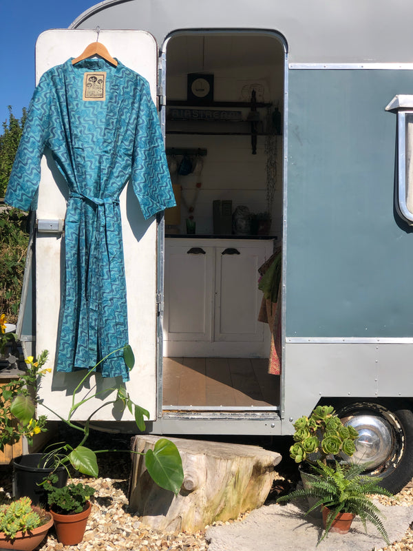 Vintage sari kimono