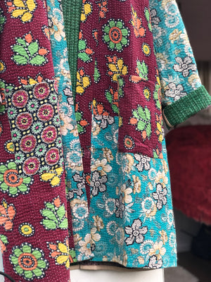 Kantha long robe -  x x large