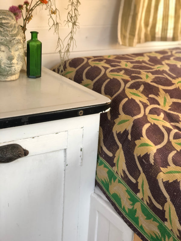 Vintage Kantha Throw