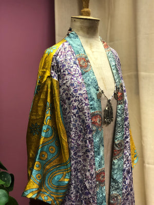 Vintage sari kimono