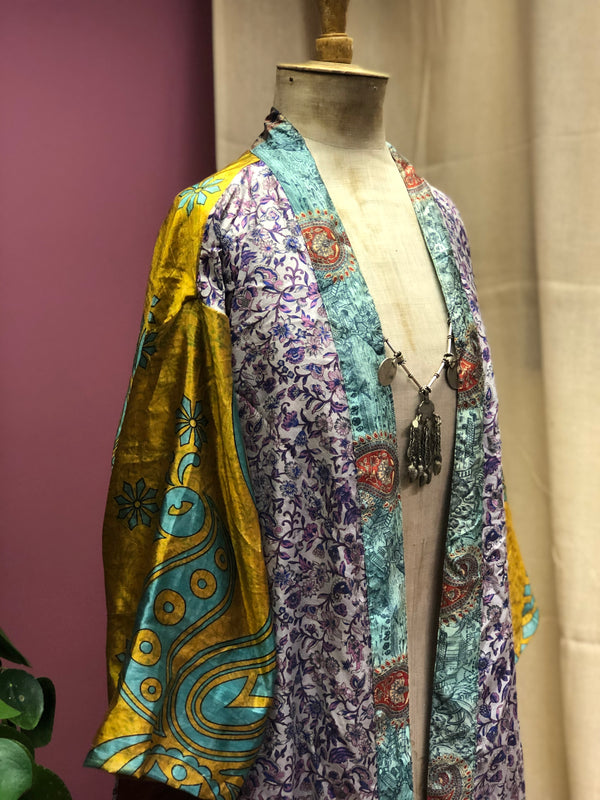 Vintage sari kimono