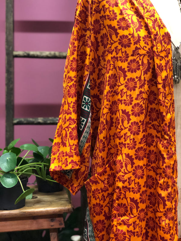 Vintage sari kimono