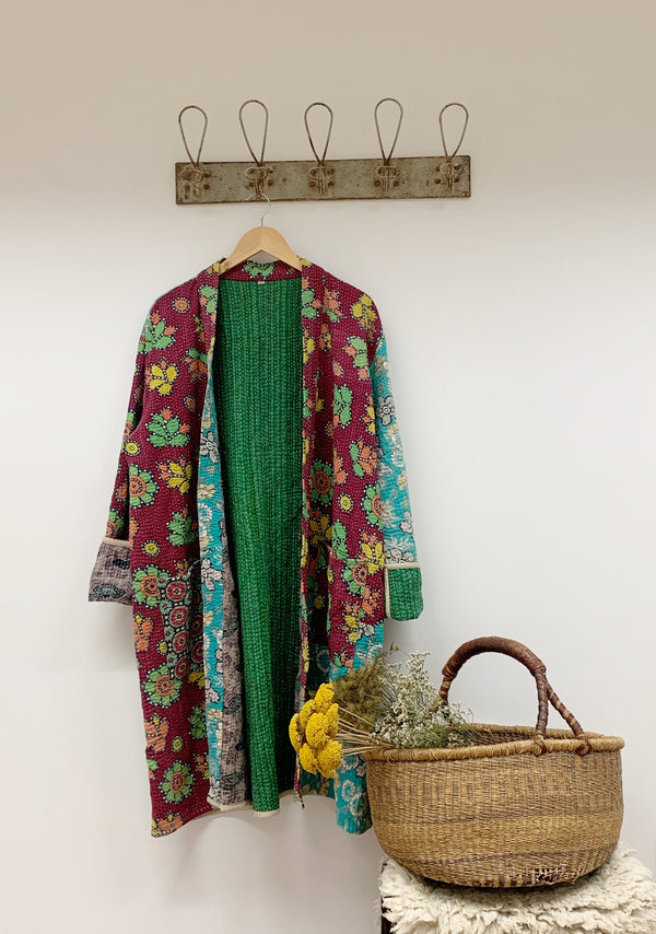 Kantha long robe - X X LARGE
