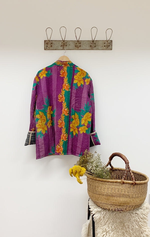 Kantha short robe - X LARGE