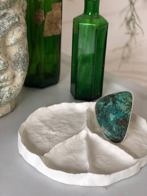 Turquoise sterling silver ring