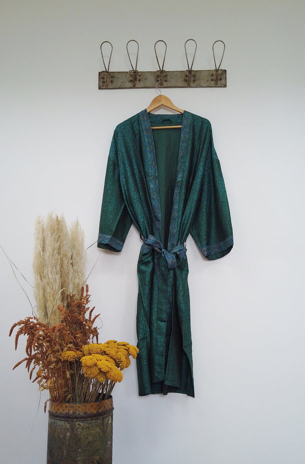 Vintage sari kimono