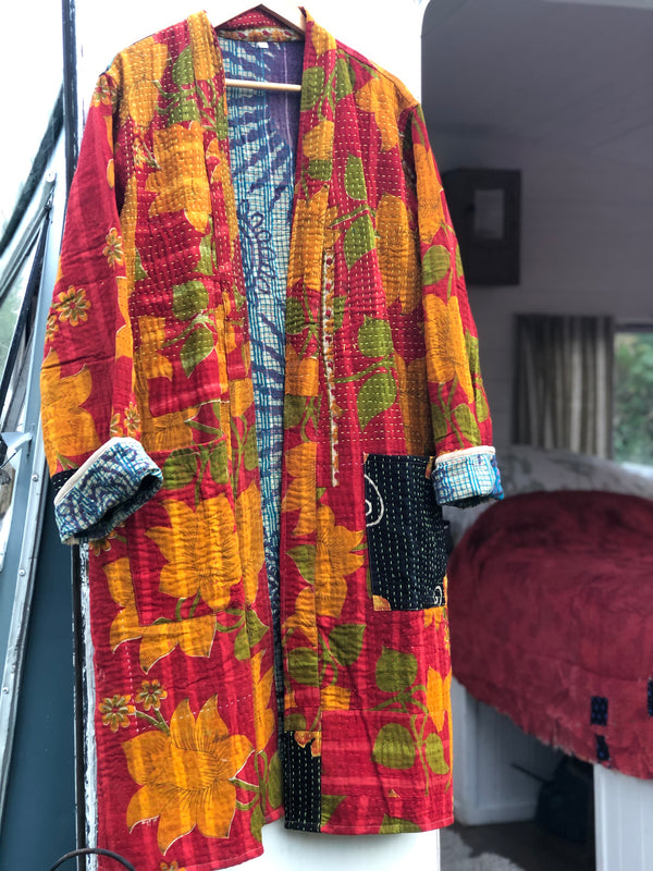 Kantha long robe - Large