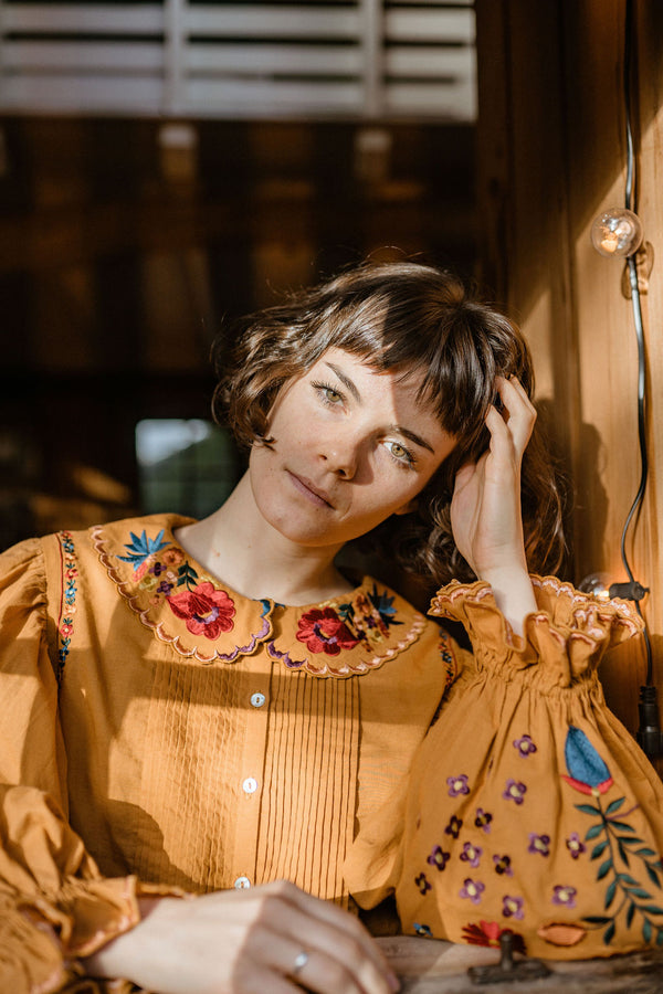 The Harriet Blouse - Cumin