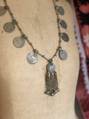 Vintage coin necklace