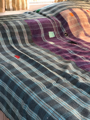 Vintage Kantha Throw