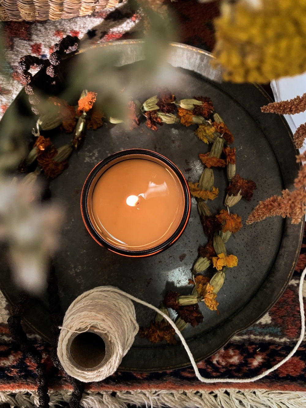 Sandalwood and Pepper Soy Wax Candle