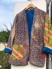 Kantha short robe -  large