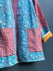 Kantha short robe -  medium