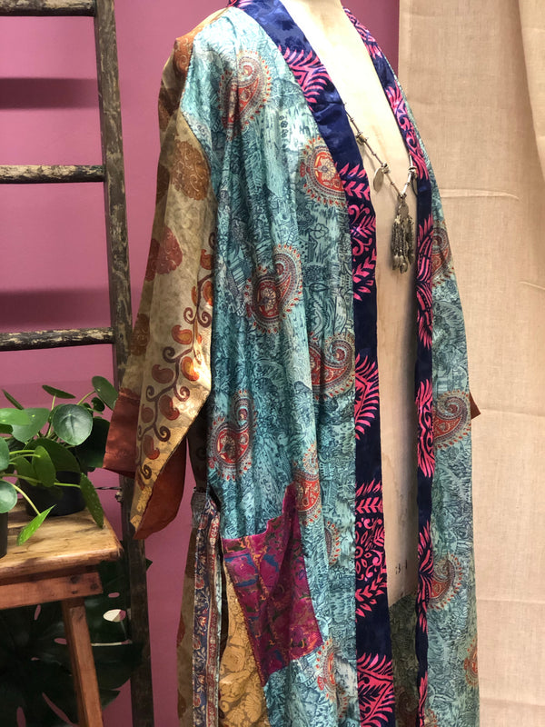 Vintage sari kimono