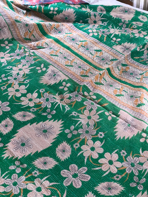 Vintage Kantha Throw