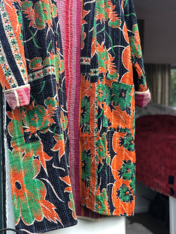 Kantha long robe - Medium