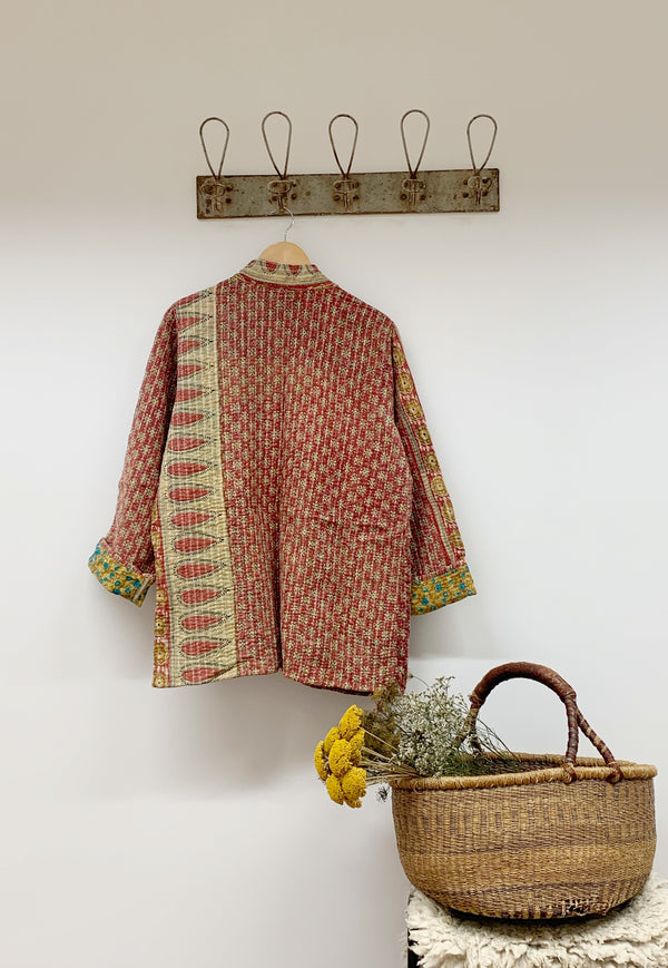 Kantha short robe - X LARGE