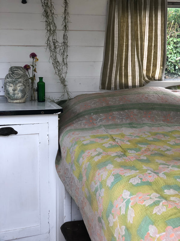 Vintage Kantha Throw
