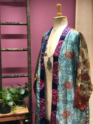 Vintage sari kimono