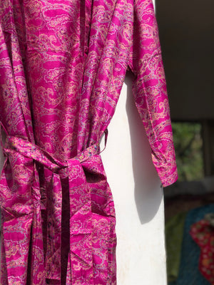 Vintage sari kimono