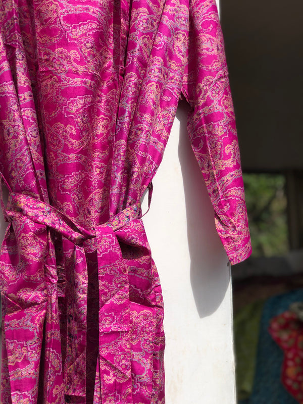 Vintage sari kimono