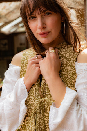 Tallulah Waistcoat - Green