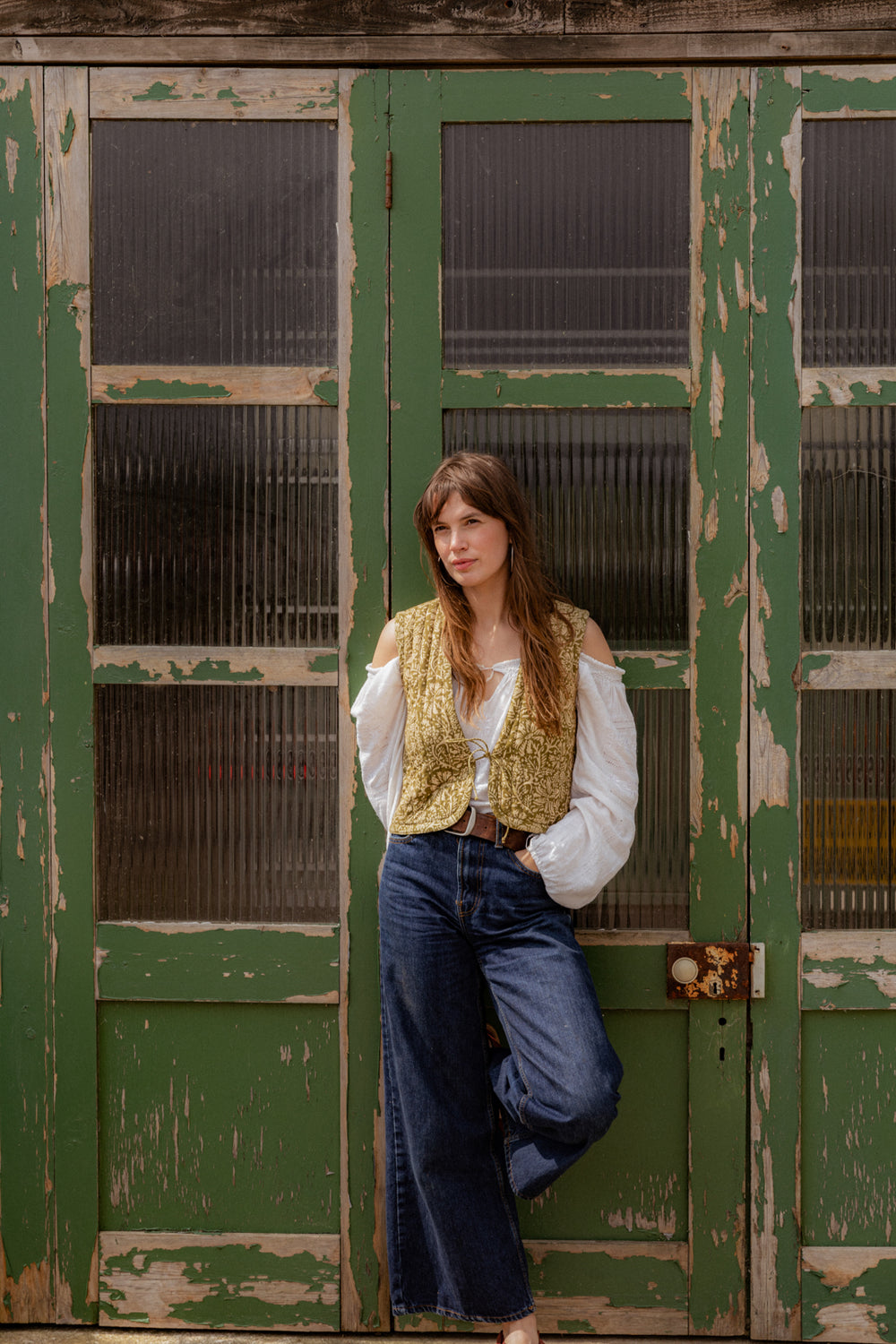 Tallulah Waistcoat - Green